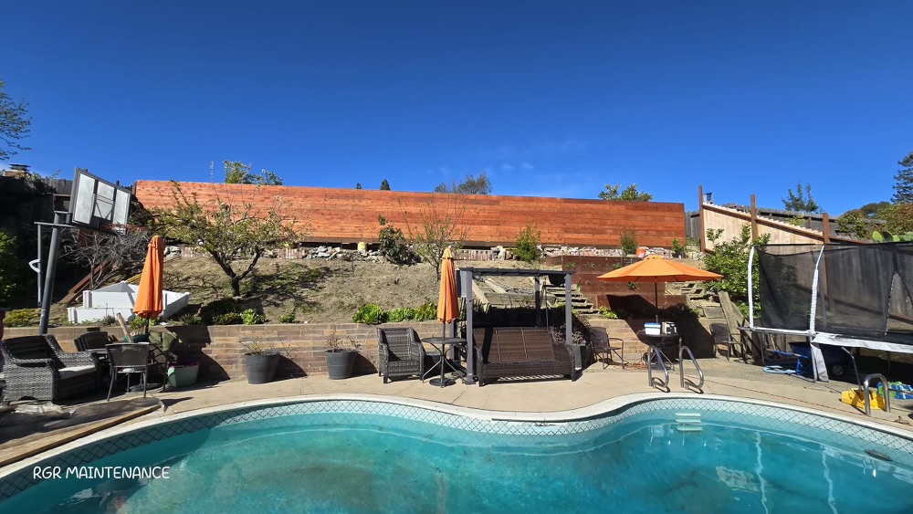 Poolside view